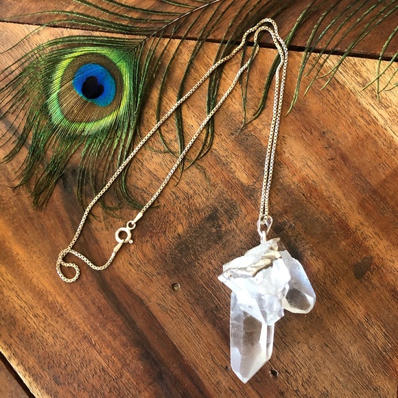 Jewelry - *Magical* Quartz Crystal Sterling Silver Necklace
